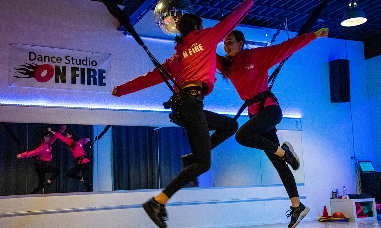 Dance Studio On Fire