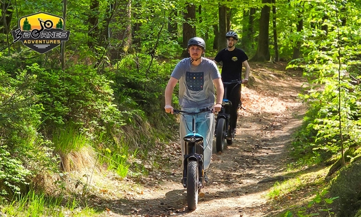 Tocht op een offroadstep in de Drielandenregio