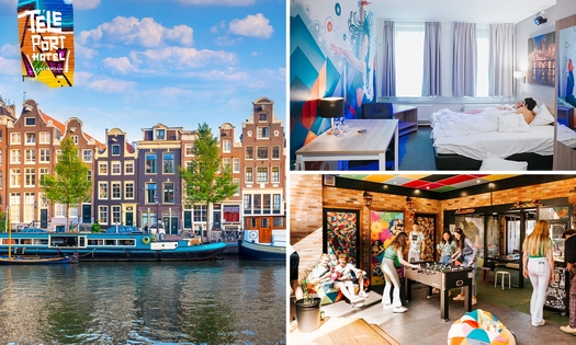 1 ou 2 nuit(s) pour 2 + check-in ou check-out anticipé à l'Amsterdam Teleport Hotel