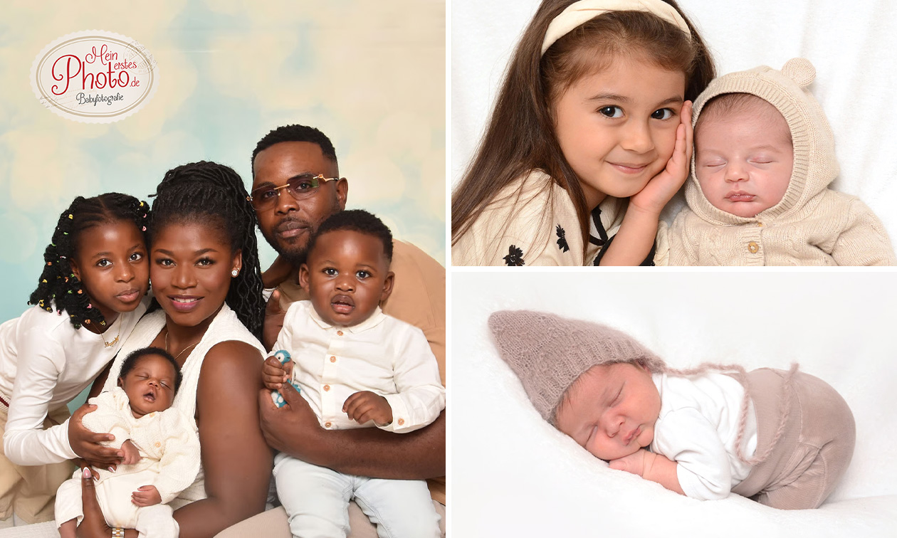 Professionele babyfotoshoot + digitale foto's + evt. poster