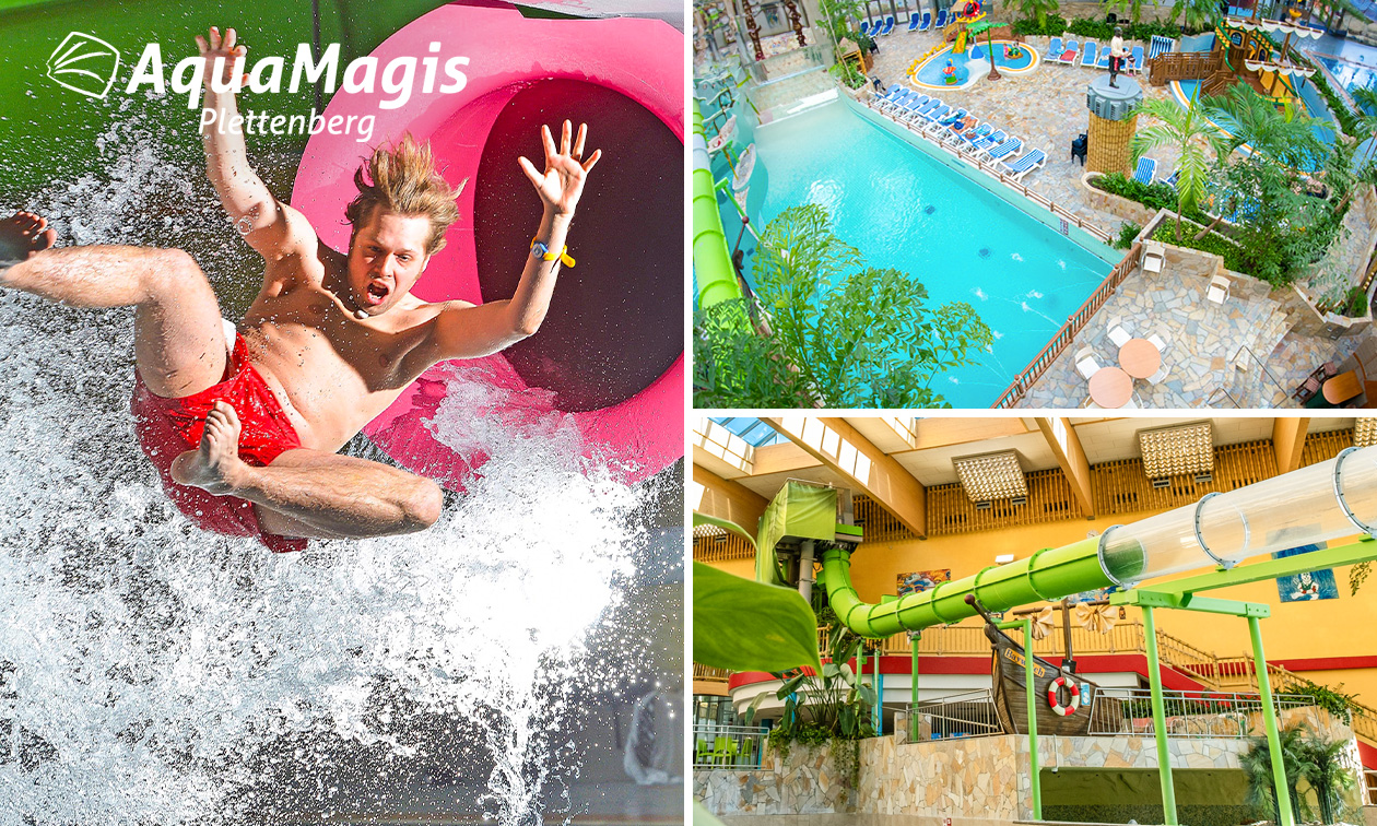 Eintritt in das Schwimmparadies AquaMagis