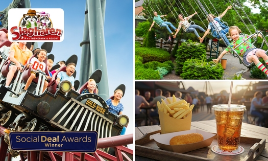 Ticket d'entrée au parc d'attractions Slagharen + évlt. menu snack