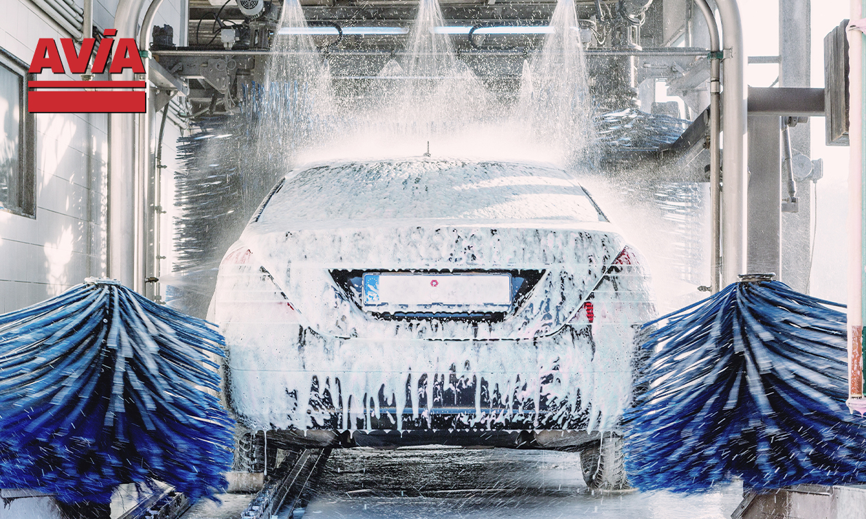 Carwashprogramma BEST + koffie, thee of cappuccino bij AVIA