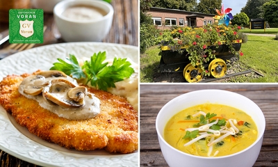 3-Gänge-Schnitzel-Menü nach Wahl in Dortmund