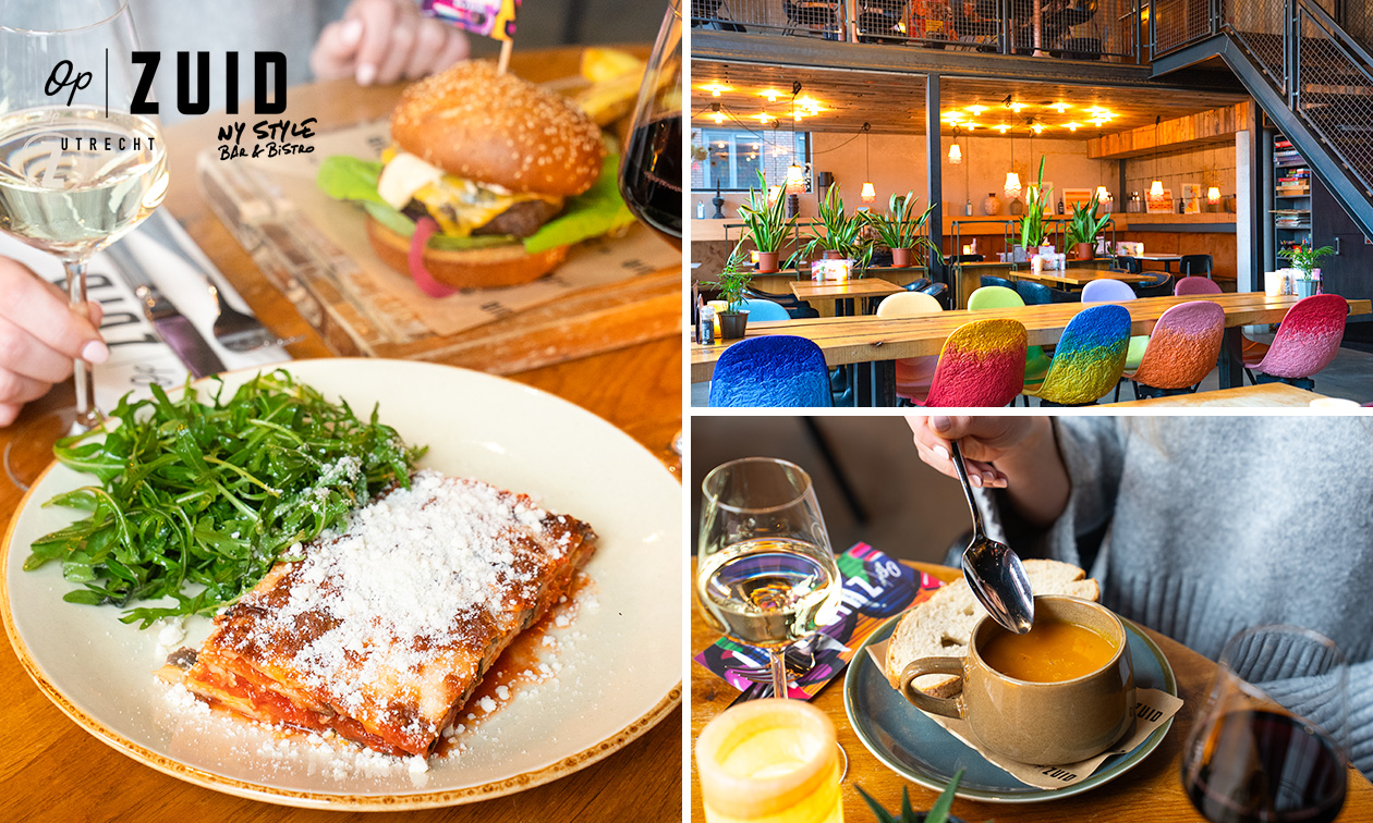 3-gangendiner à la carte bij Bar & Bistro Op Zuid