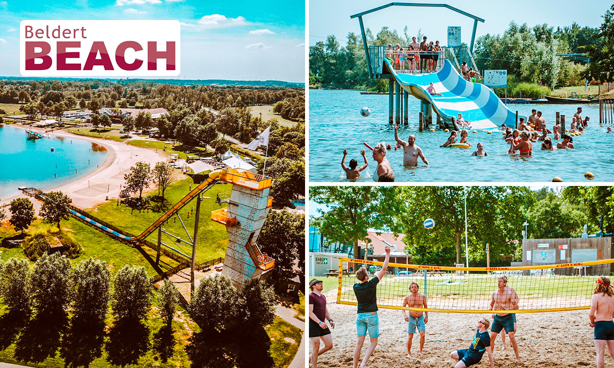 Dagentree Beldert Beach + drankje + evt. chips, koek en/of candybar