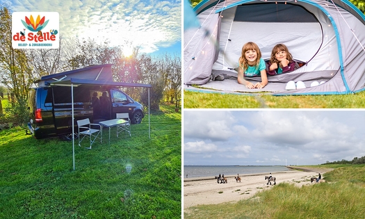 2, 5 of 7 overnachtingen op de camping van Beleefboerderij De Stelle