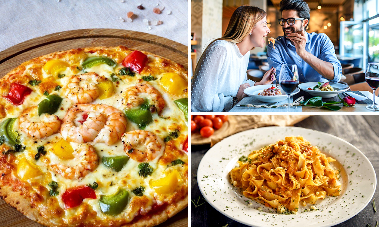 Italiaans 2- of 3-gangendiner à la carte bij Bella Italia Brugge