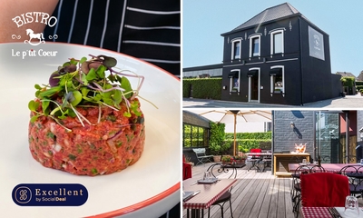 3-gangen wilddiner bij Bistro Le p'tit Coeur