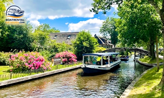 Rondvaart door Giethoorn (60 min)