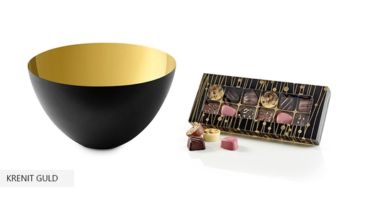 Normann Copenhagen skål m. chokolade