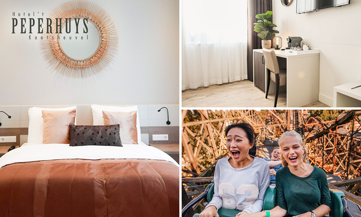 Nuit pour 2 + petit-déjeuner + Efteling et plus encore au Boutique Hotel 't Peperhuys Nuit pour 2 + petit-déjeuner + Efteling et plus encore au Boutique Hotel 't Peperhuys