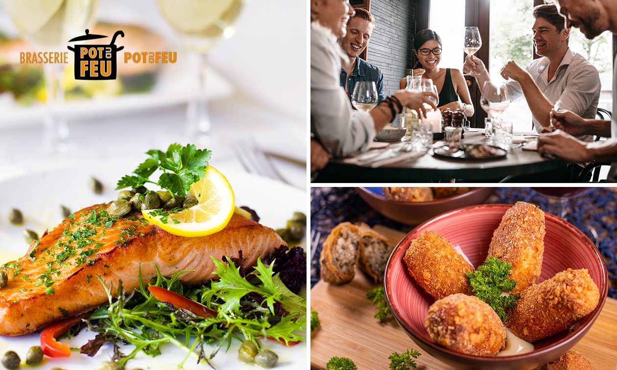 4-gangen keuzediner bij Pot au Feu
