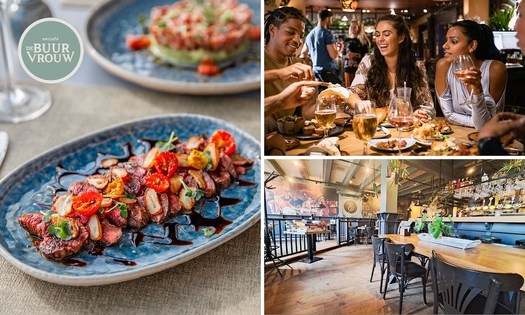 Luxe All-You-Can-Eat (zonder tijdslimiet) bij Eetcafé de Buurvrouw in hartje Drachten