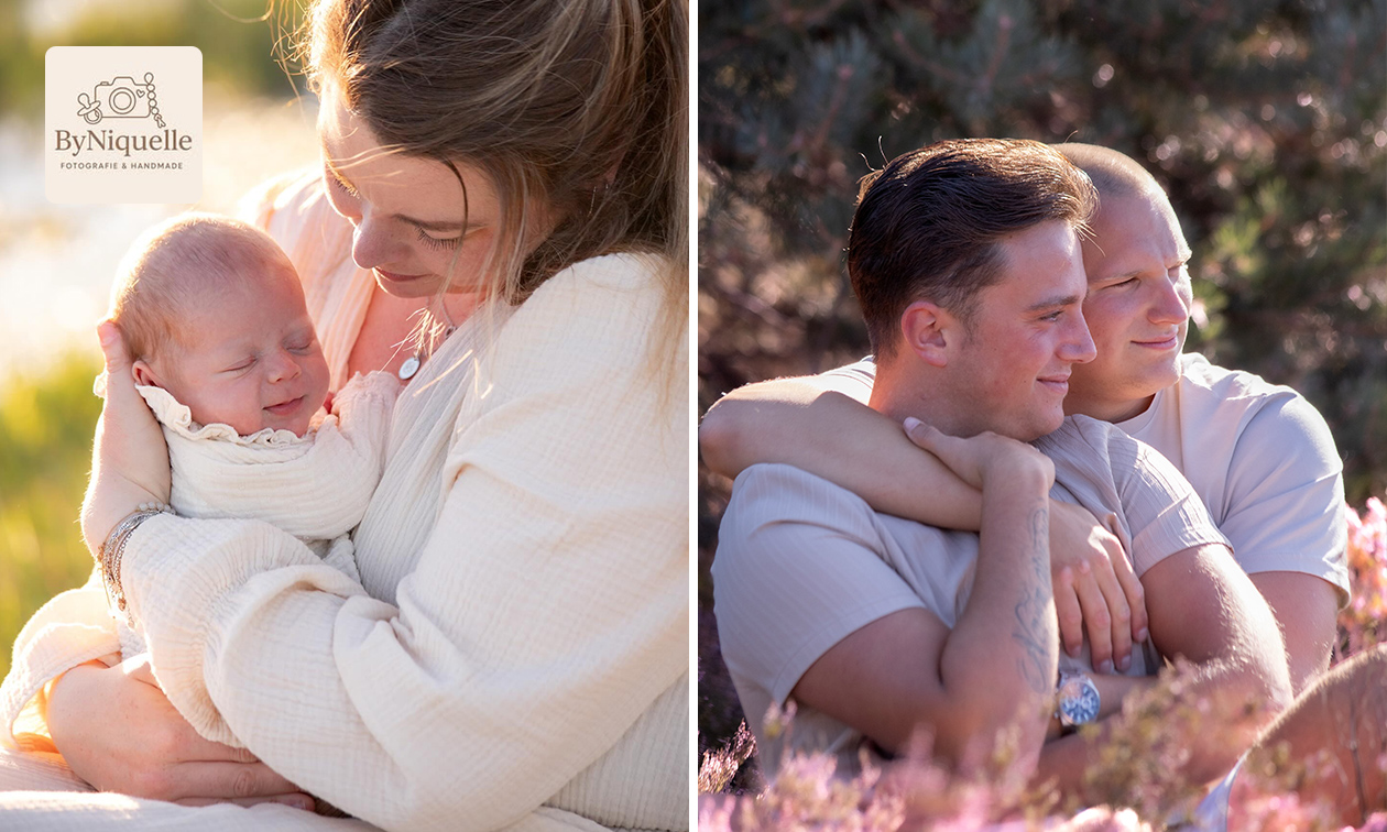 Fotoshoot voor 1 tot 10 personen (30 min) op locatie naar keuze + bewerkte foto's