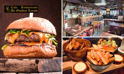 3-gangendiner à la carte bij Café-Restaurant De Gouden Leeuw