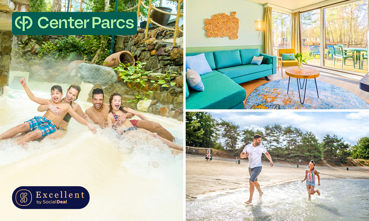 2, 3 of 4 overnachtingen voor 4 tot 6 personen bij Center Parcs De Kempervennen