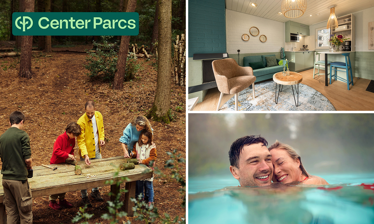 2, 3 ou 4 nuits pour 2 au Center Parcs Erperheide