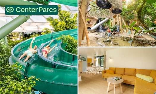 3, 4 ou 7 nuits (4-6 pers.) à Center Parcs Het Heijderbos