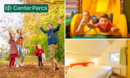 3, 4 oder 7 Übernachtungen für 4 bis 8 Personen bei Center Parcs