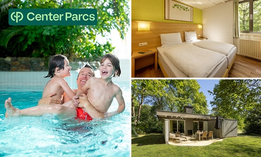 Week-end ou demi-semaine pour 4 ou 6 personnes au Center Parcs Limburgse Peel