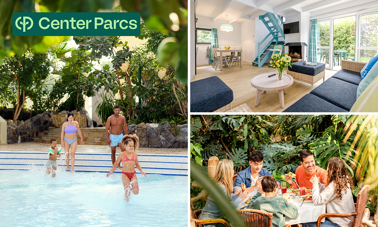 Wochenende oder Wochenmitte für 2 im Center Parcs Mystery Park in den Niederlanden