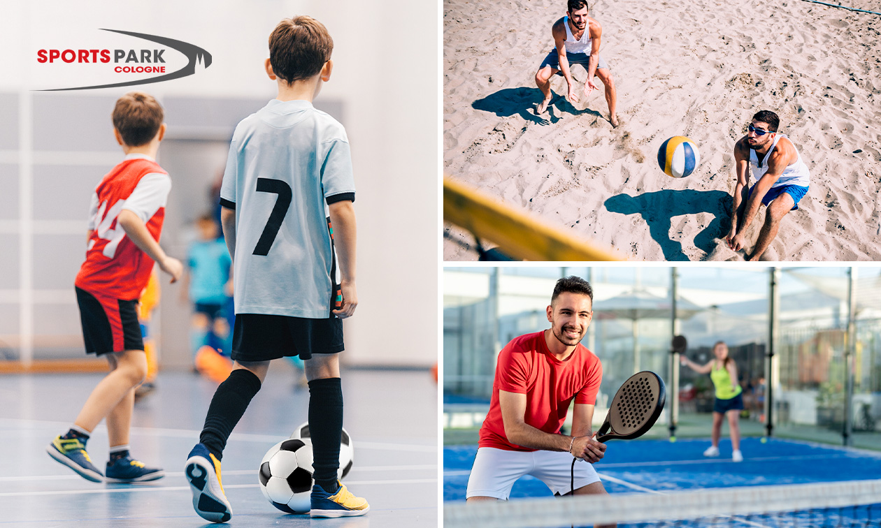 1 Stunde Paddel, Fußball oder Beachvolleyball inklusive passendes Zubehör