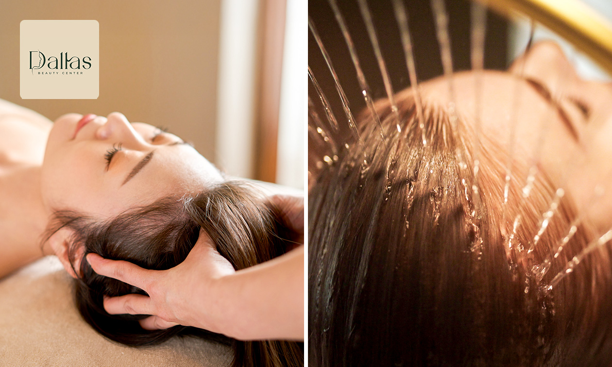(Duo) hairplaybehandeling of Japanese head spa