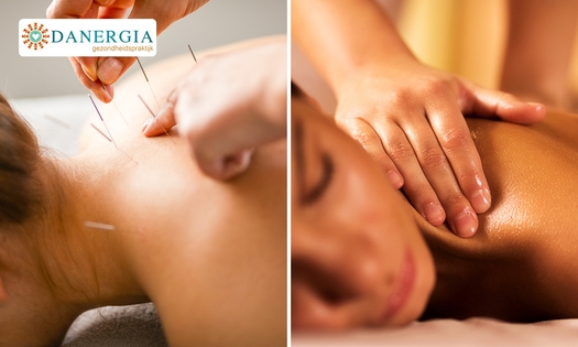 Acupunctuur en/of een massage naar keuze (60 minuten)