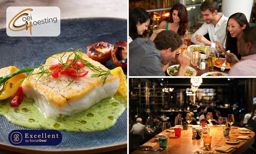4-gangen shared dining-diner bij De Goei Goesting