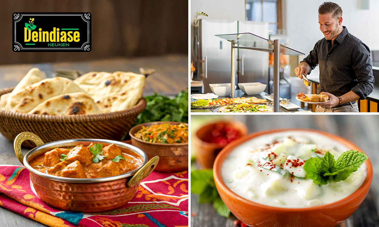 Onbeperkt Indiaas buffet bij De Indiase Keuken