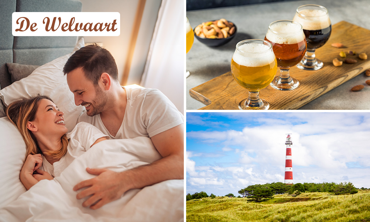 Nuit(s) pour 2 + dégustation de bières + snacks + check-out tardif à Ameland