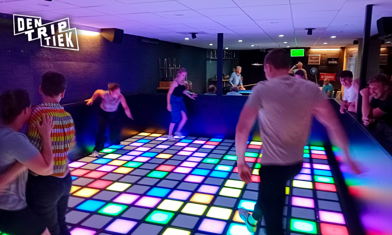 Pixel game (1 tot 6 pers.) bij Den Triptiek