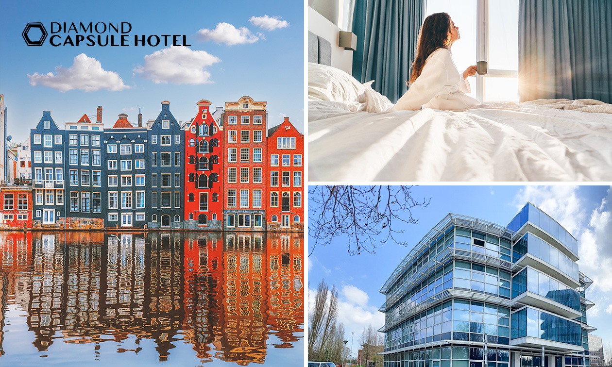 Overnachting voor 1 of 2 + ontbijt + gratis parkeren + late check-out nabij Amsterdam