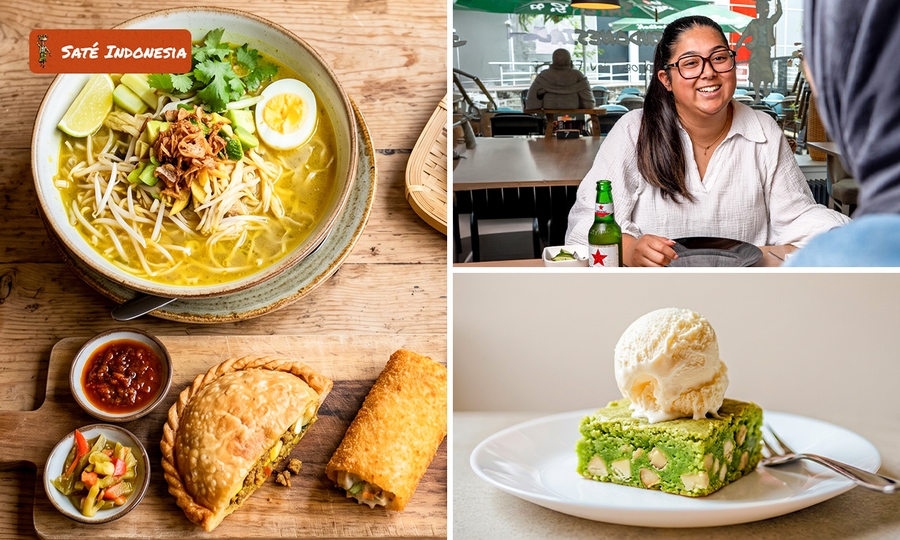 Indische 2-gangenlunch bij Eethuis Saté Indonesia