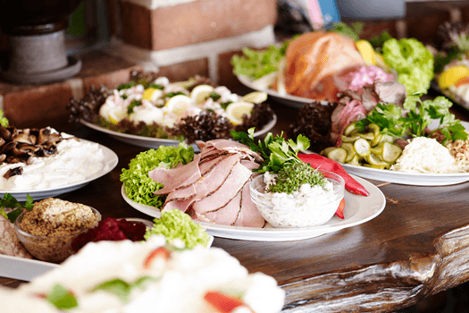 Frokost og drikkevarer ad libitum