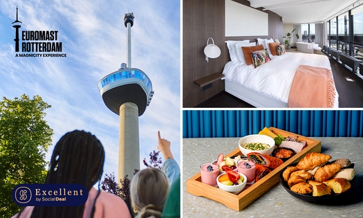 Übernachtung für 2 + Frühstück + Sekt im Euromast