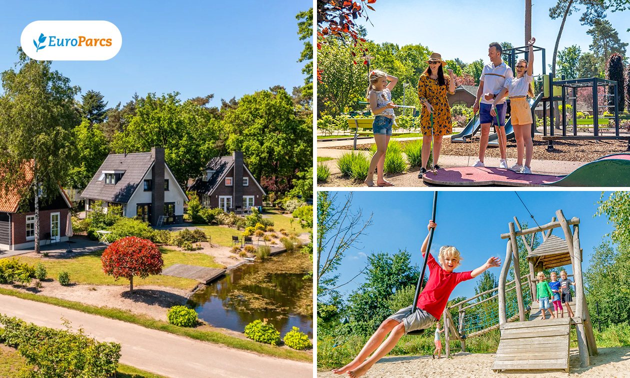 Midweek of weekend weg (6 tot 8 pers.) in EuroParcs