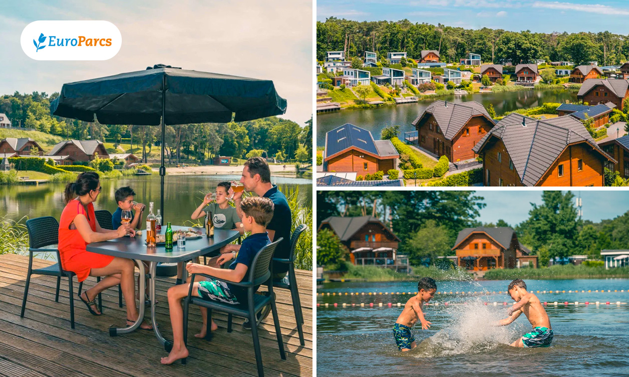 Weekend of midweek weg (12 pers.) in EuroParcs