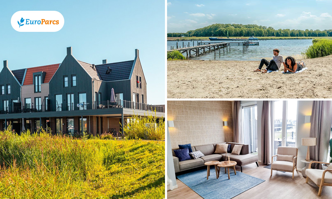 Weekend of midweek weg (6 tot 10 pers.) in EuroParcs