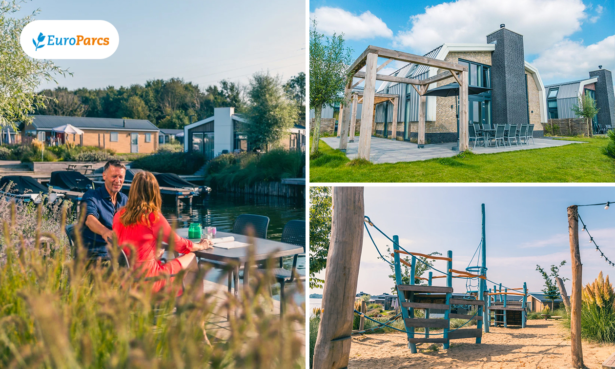 Weekend of midweek weg (12 pers.) in EuroParcs