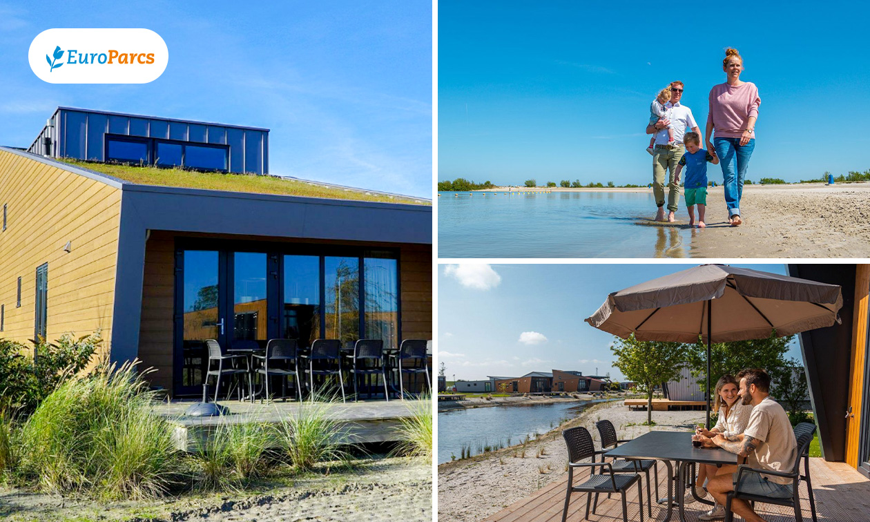 Weekend of midweek weg (10 pers.) in EuroParcs