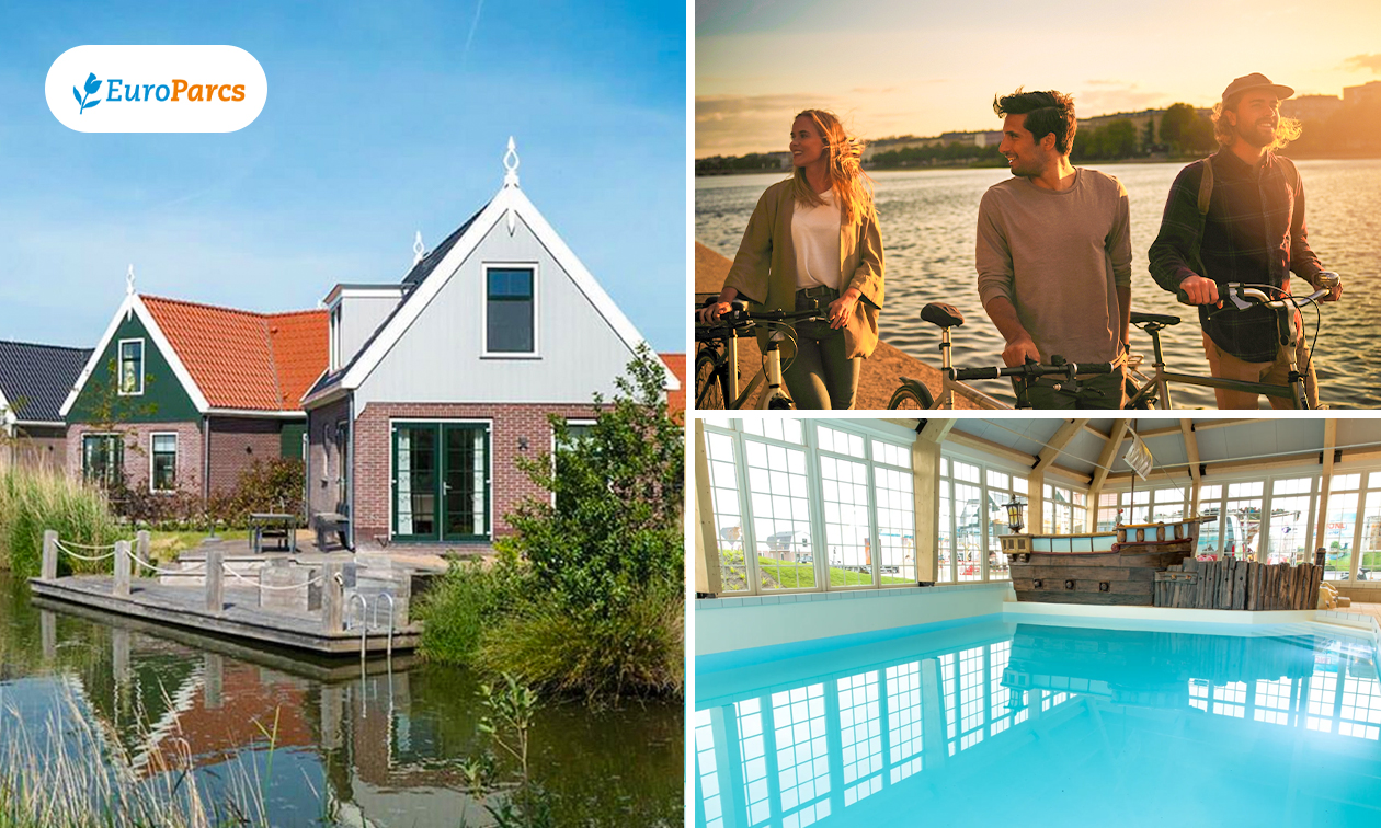 Weekend of midweek weg (6 tot 8 pers.) in EuroParcs