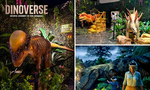 Eintritt zur immersiven Ausstellung Dinoverse in Lüttich