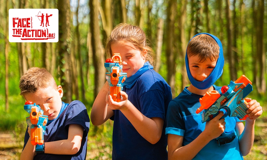 Lasergamen op eigen locatie voor 8 of 16 personen
