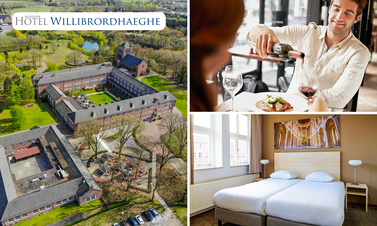 Overnachting(en) voor 2 + ontbijt + hoofdgerecht Fletcher's à la carte in Deurne