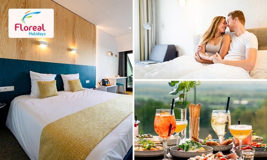 Nuit pour 2 + petit-déjeuner + 2 cocktails ou mocktails + check-out tardif près de Tournai