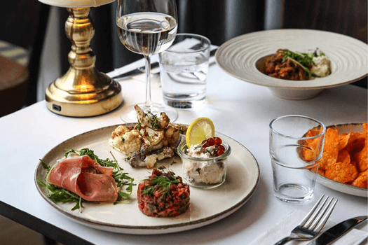 Middag på La Madeleine