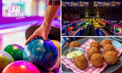 (Party)Bowlen (1 uur) voor 2 tot 7 personen + portie bittergarnituur