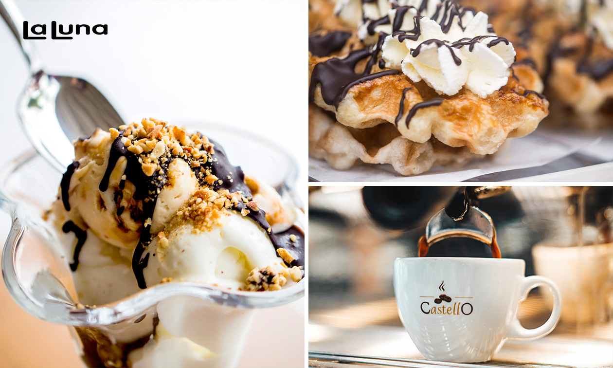 Waffel oder Eisbecher + Heißgetränk nach Wahl am Phönix-See Dortmund